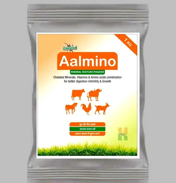 AALMINO_Chelated_Mineral_Mixture_For_Cow/Buffalo/Sheep/Goat/Poultry/Horse/Fish/Dog/Cat/Pig