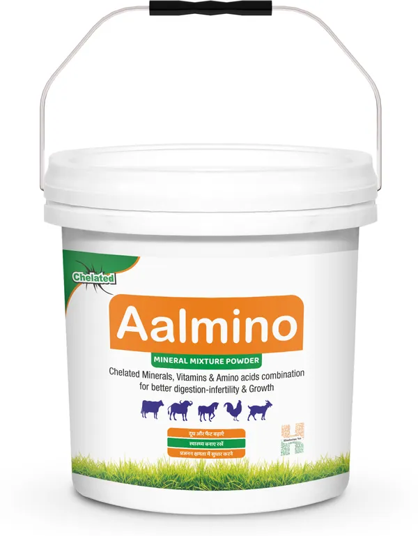 AALMINO_Chelated_Mineral_Mixture_For_Cow/Buffalo/Sheep/Goat/Poultry/Horse/Fish/Dog/Cat/Pig