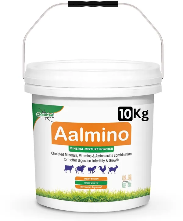 Aalmino_Chelated_Mineral_Mixture_For_Cow/Buffalo/Sheep/Goat/Poultry/Horse/Fish/Pig