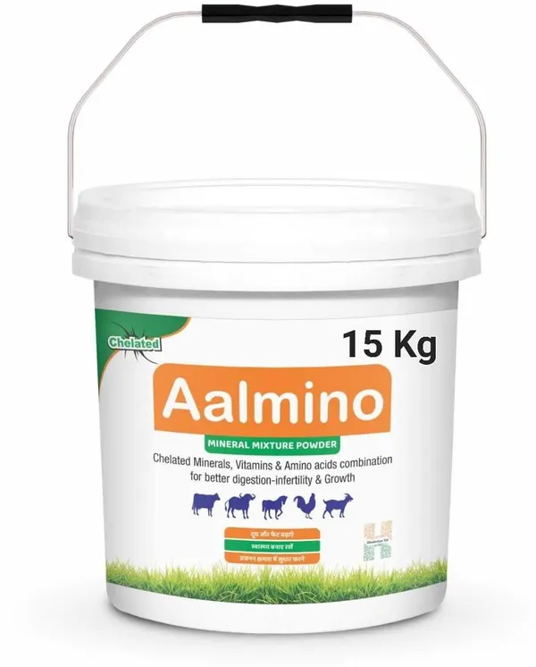 Aalmino_Chelated_Mineral_Mixture_For_Cow/Buffalo/Sheep/Goat/Poultry/Horse/Fish/Pig