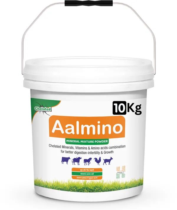 AALMINO_Chelated_Mineral_Mixture_For_Cow/Buffalo/Sheep/Goat/Poultry/Horse/Fish/Dog/Cat/Pig
