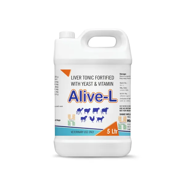 ALIVE_L_Liver_Tonic_Tified_With_Yeast_And_Vitamin_For_Cow/Buffalo/Sheep/Goat/Poultry/Horse/Fish/Dog/Cat
