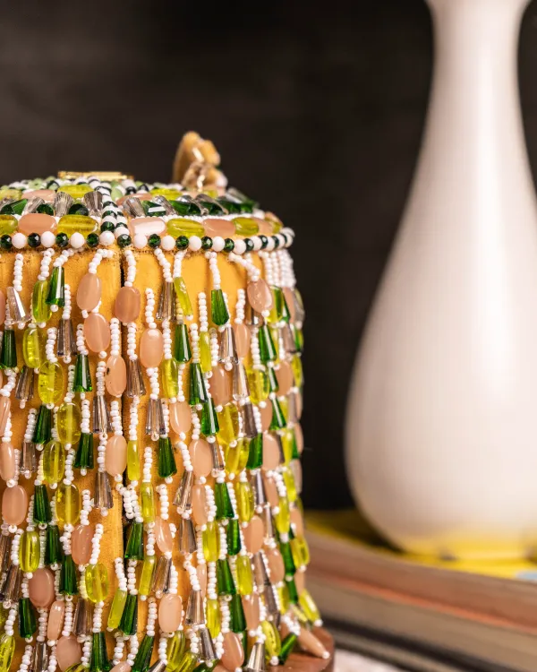 Ameira_Green_&_Nude_Crystal_Beaded_Box_Bag