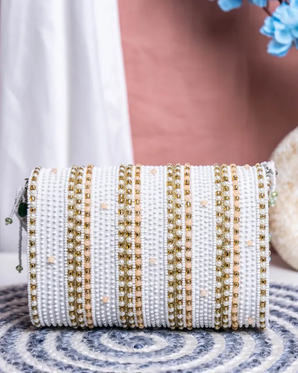 velleso_Offwhite_Glass_Beads_Velvet_Thread_Embroidery_Zip_Closure_Flap_Bag_For_Women