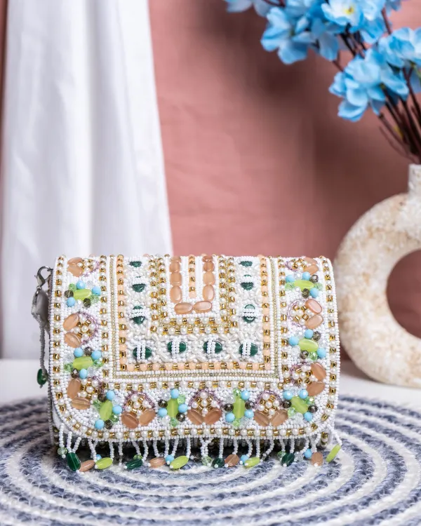 velleso_Offwhite_Glass_Beads_Velvet_Thread_Embroidery_Zip_Closure_Flap_Bag_For_Women