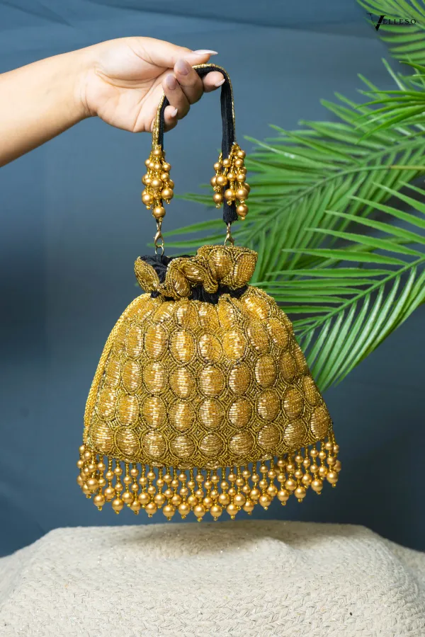 Solana_Gold_Beaded_Potli