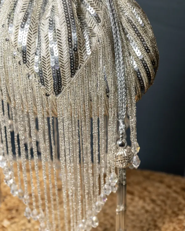 Sitara_Silver_Fringe_Potli_–_Hand-Beaded_Party_Bag_with_Crystal_Tassels