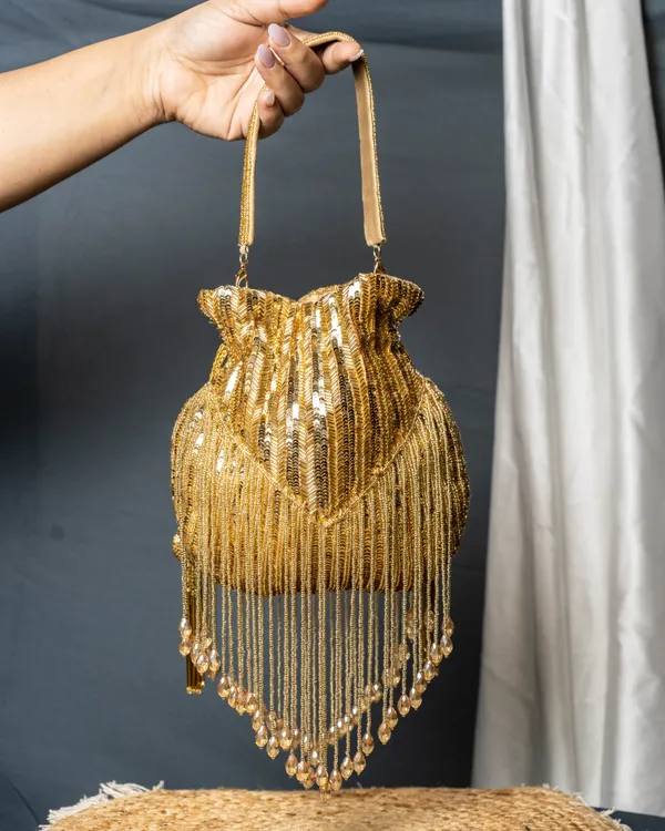 Sitara_Gold_Fringe_Potli_–_Hand-Beaded_Party_Bag_with_Crystal_Tassels