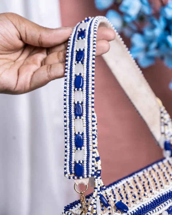 Aurela_Blue_&_Gold_Beaded_Crescent_Clutch