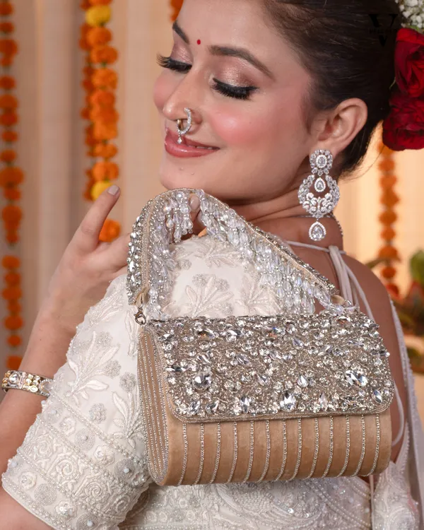 Velleso_Beige_Avara_Crystal_Embellished_Flap_Over_Bag