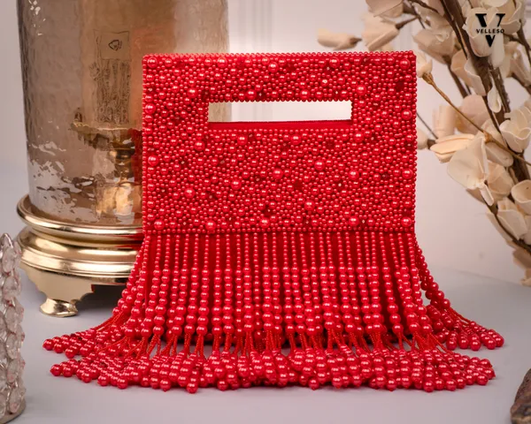 Noor_Jahan_Regal_Crimson_Beaded_Fringe_Clutch
