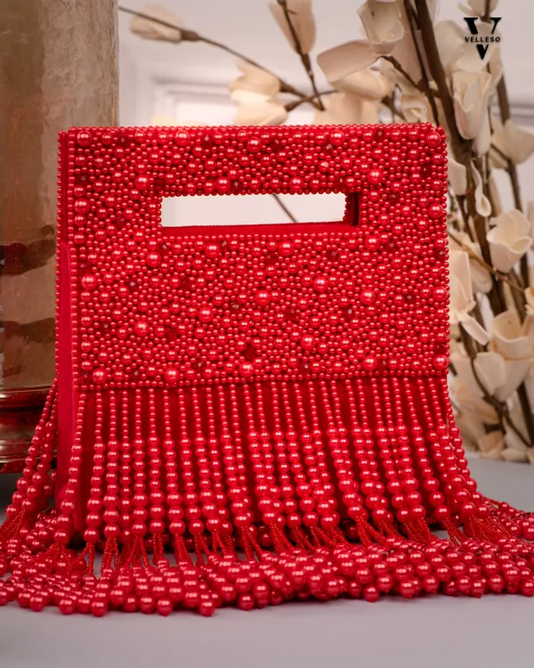 Noor_Jahan_Regal_Crimson_Beaded_Fringe_Clutch