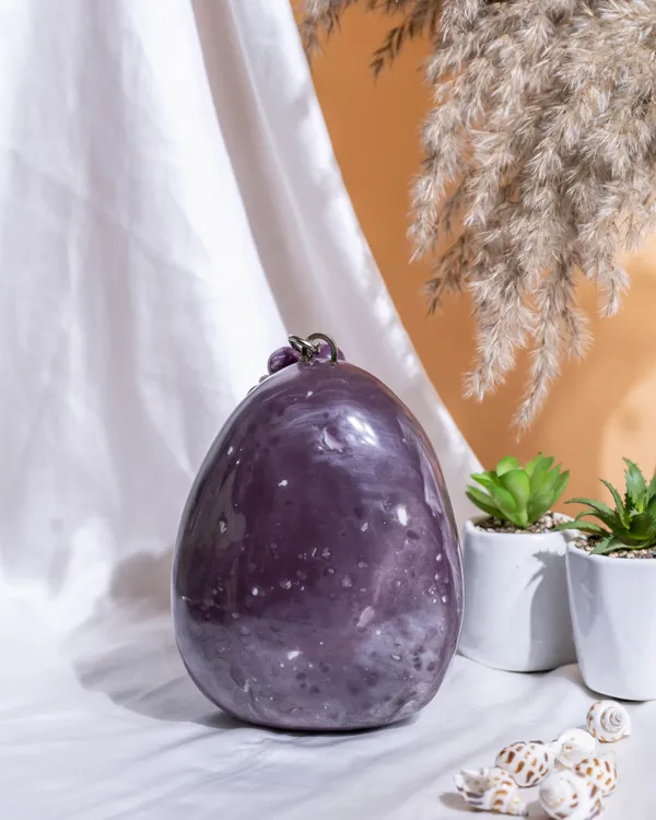 Purple_Glass_Beads_Velvet_Thread_Embroidery_Zip_Closure_Clutch_For_Women