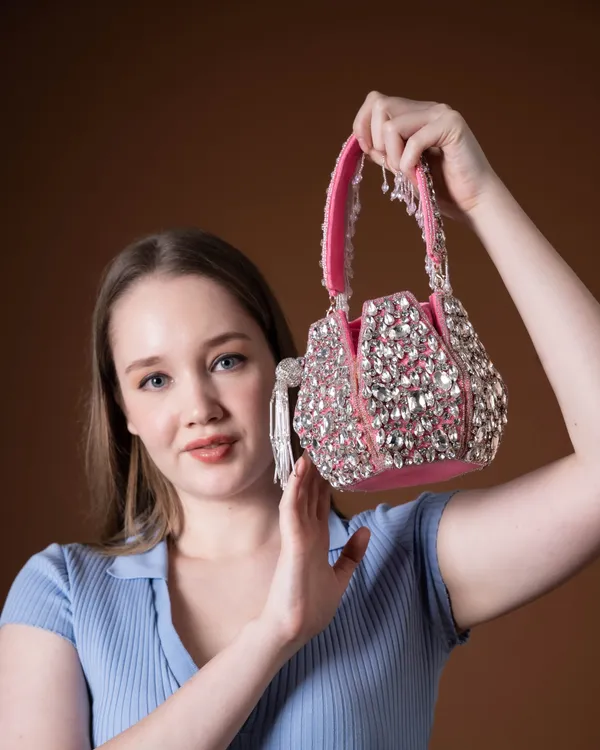 Noor_Pink_Crystal_Potli_–_Hand-Embellished_Velvet_Bag_with_Fringe_Handle