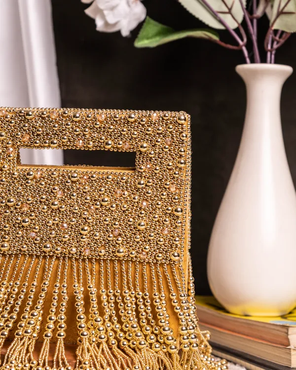 Noor_Jahan_Regal_Crimson_Beaded_Fringe_Clutch