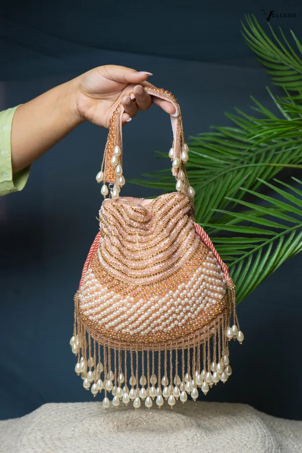 Seraphina_Gleam_Potli_–_Peach_Pearl_Drop_Embellished_Bag