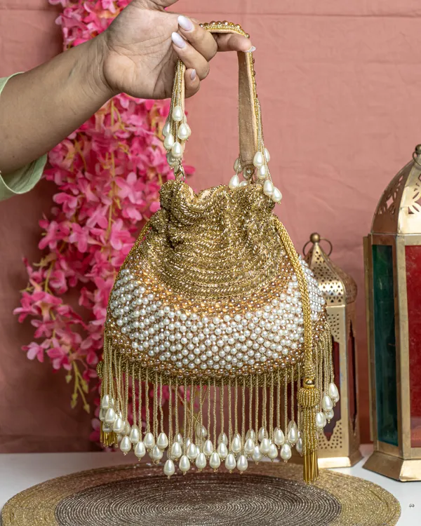 Seraphina_Gleam_Potli_–_Golden_Pearl_Drop_Embellished_Bag