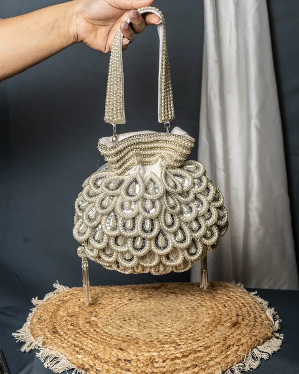Zafrina_Silver_Royale_Potli_Bag