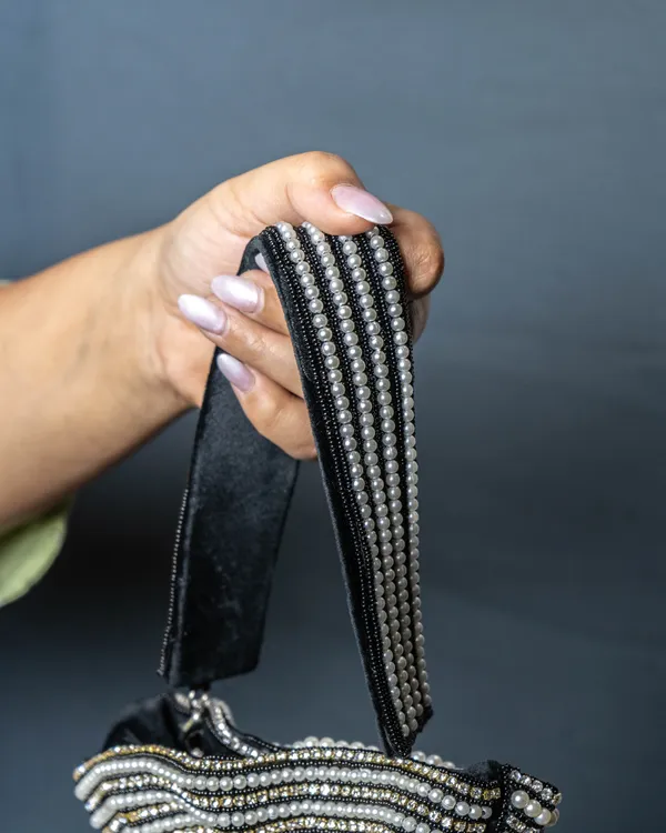Zafrina_Black_Royale_Potli_Bag