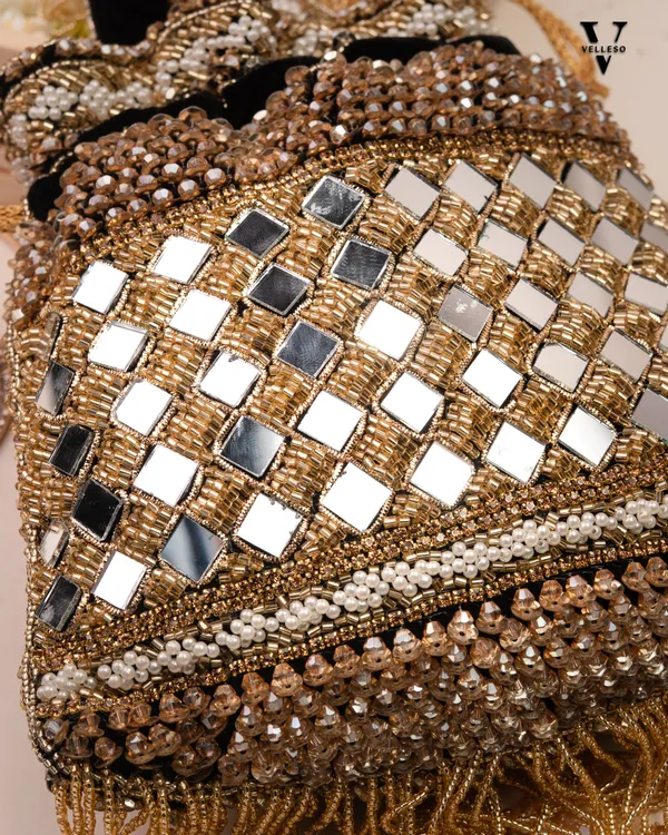 Zehra_Mirror_Embellished_Fringe_Potli_Bag