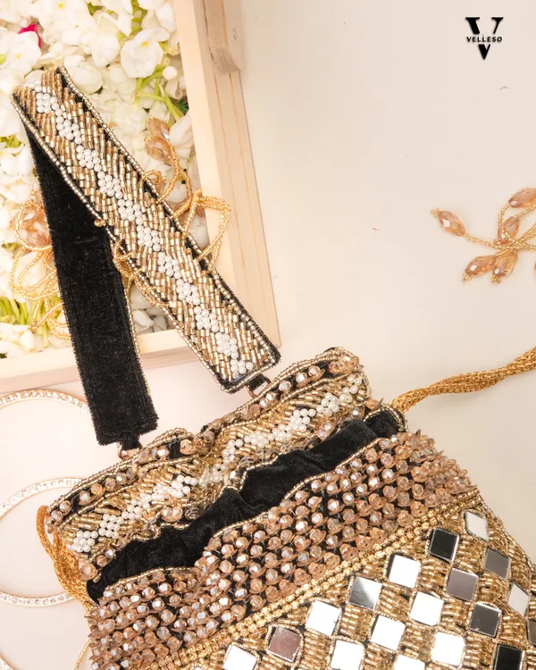 Zehra_Mirror_Embellished_Fringe_Potli_Bag