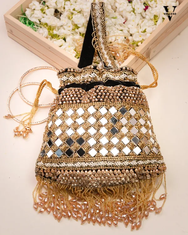 Zehra_Mirror_Embellished_Fringe_Potli_Bag