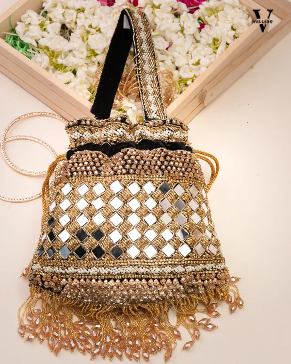 Zehra_Mirror_Embellished_Fringe_Potli_Bag