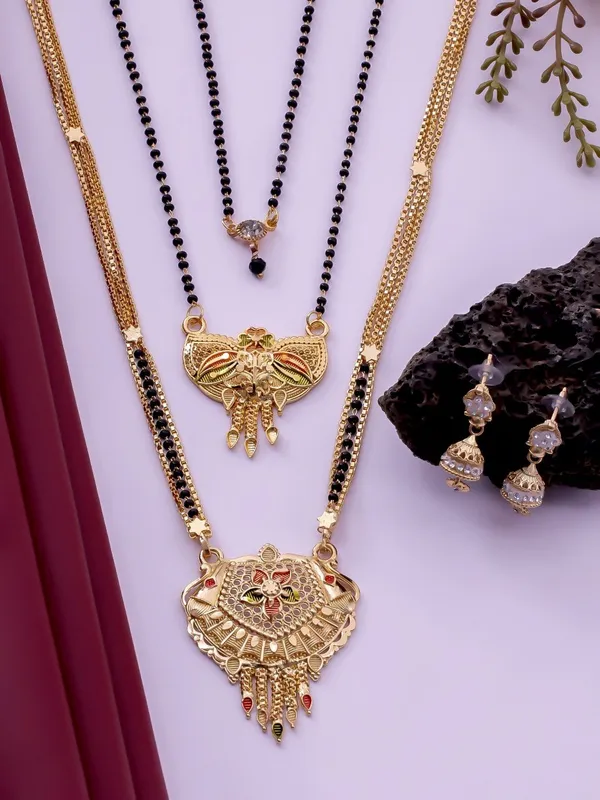 Myraani_Golden_Mangalsutra_Combo_Set