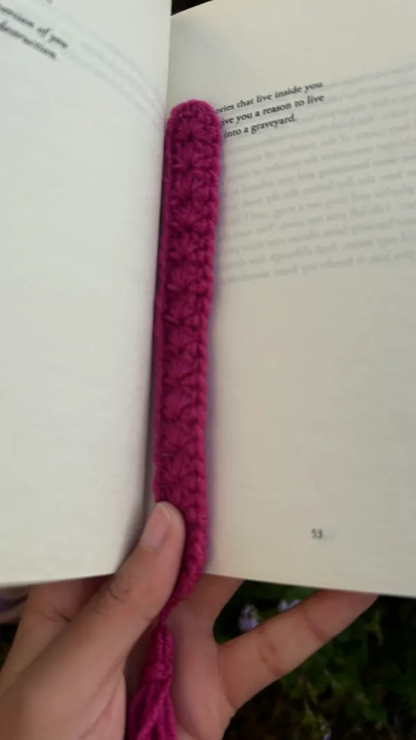Handmade_Crochet_Bookmark_in_Magenta_Pink(Pack_of_2)