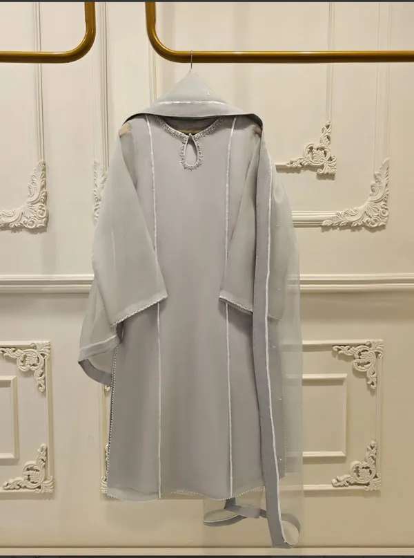 Grey_Organza_Plain_Salwar_Suit_With_Dupatta