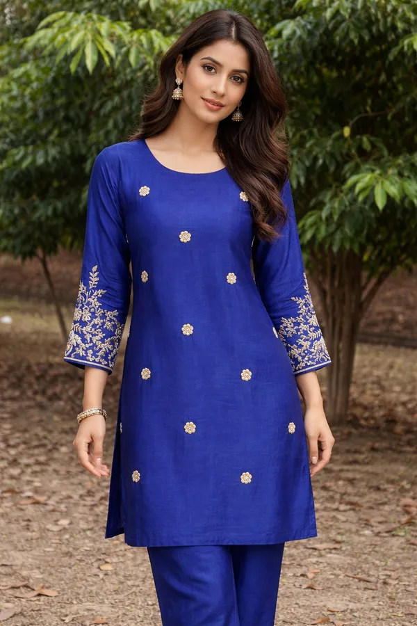 Royal_Blue_Embroidered_Salwar_Suit_Set_with_Dupatta