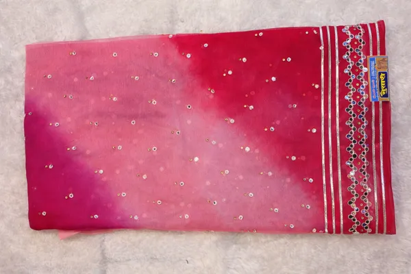 Pink_Ombre_Sequin_Embellished_Saree_With_Border_Detail