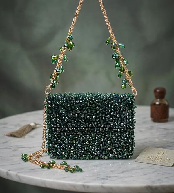 Gleam_Mini_Crystal_Embellished_Evening_Clutch_With_Beaded_Strap_For_Women