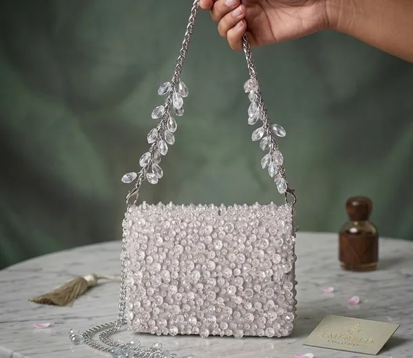Gleam_Mini_Crystal_Embellished_Evening_Clutch_With_Beaded_Strap_For_Women