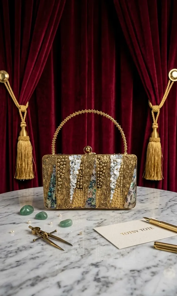 Petal_And_Plaque_Clutch_For_Women