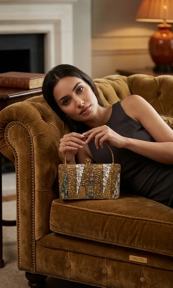Petal_And_Plaque_Clutch_For_Women
