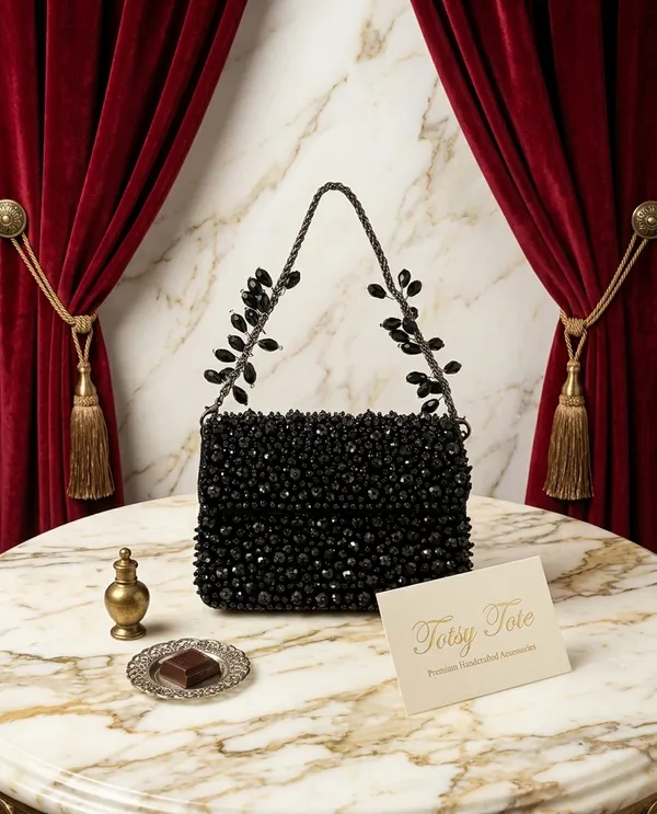 Gleam_Mini_Crystal_Embellished_Evening_Clutch_With_Beaded_Strap_For_Women