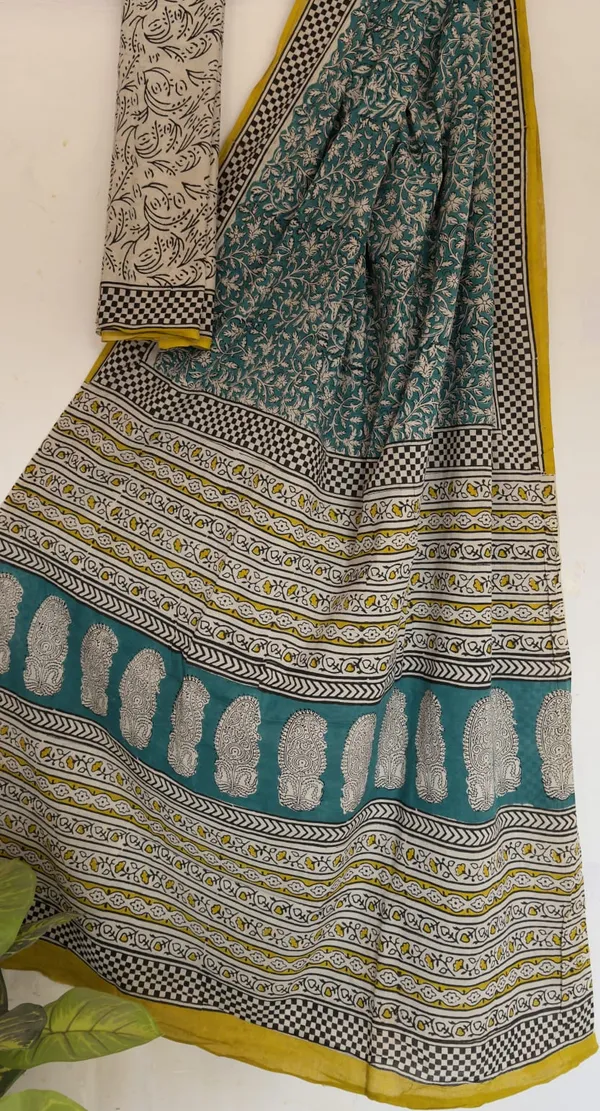 Cotton_Hand_Block_Mulmul_Saree