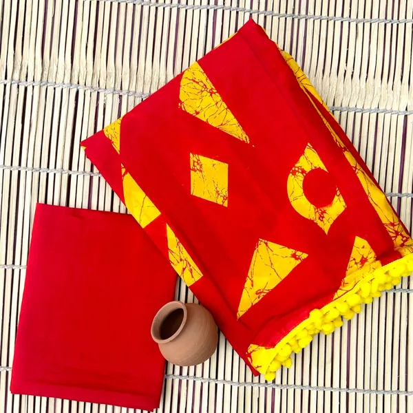 Cotton_Pompom_Saree