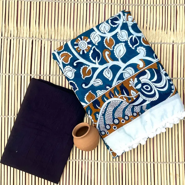 Cotton_Pompom_Saree