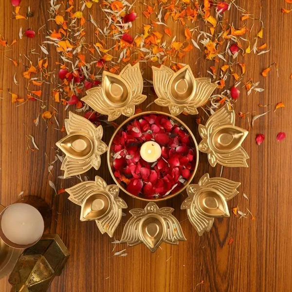 Lotus_Decorative_Urli_Set_With_Kamal_Diya_Handcrafted_Bowl_For_Floating_Flowers_Tea_Light_Candles_Diwali_Home_Decor_For_Table_Office_Living_Room_Set_Of_1