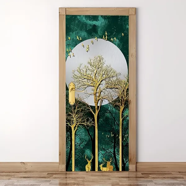 Tree_Door_Wallpaper_Self_Adhesive_Vinyl_Sticker