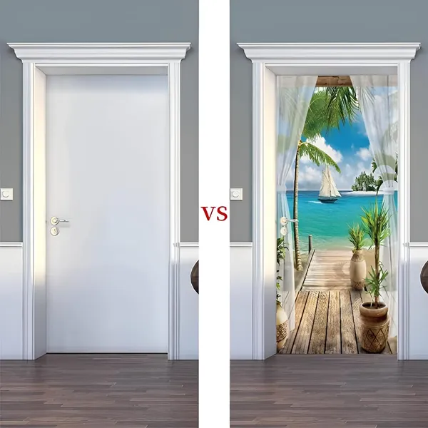 Ship_Scenery_Door_Wallpaper