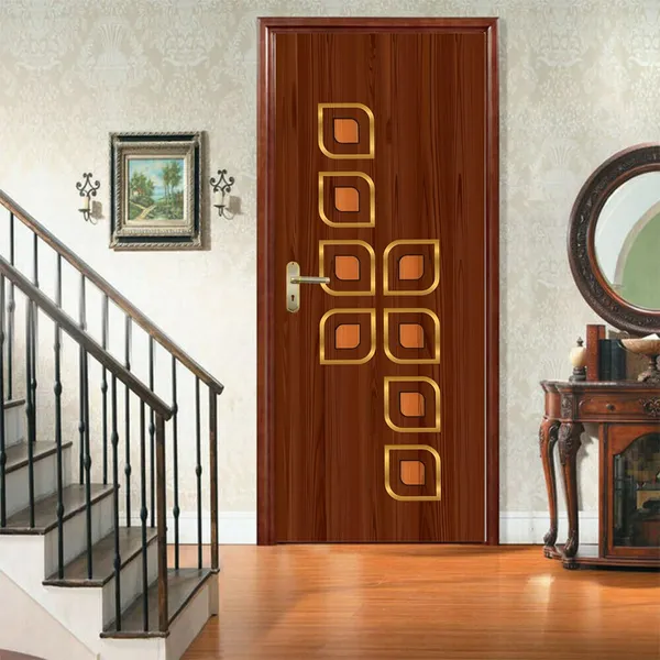 Wooden_Design_Vinyl_Door_Sticker