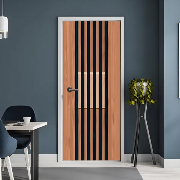 Wooden_Design_Vinyl_Door_Sticker