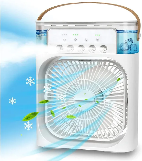 Dual_Fan_Tower_Cooling_Fan__And_Portable_Mini_Air_Cooler__Combo_Pack_Of_2