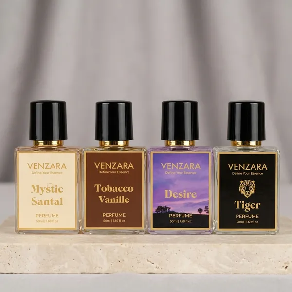 Venzara_Mystic_Santal_Tobacco_Vanille_Desire_Woody_Spicy_Perfume_Set_Pack_Of_4