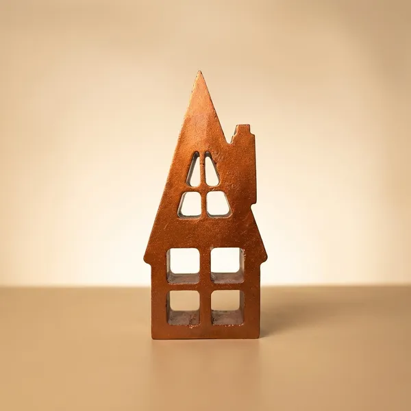 Rustic_Metal_House_Candle_Holder_With_Cutout_Windows