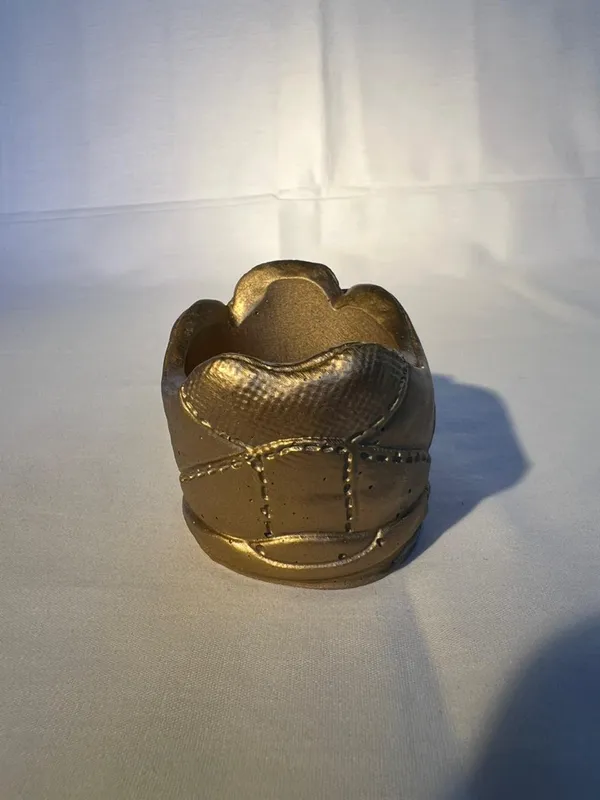 Gold_Toned_Shoe_Paperweight_Or_Decorative_Object