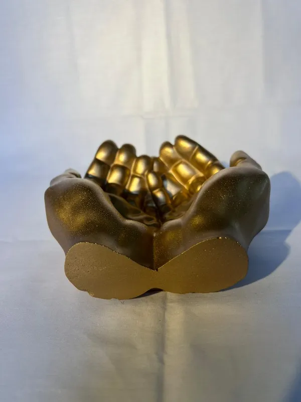 Golden_Hand_Decorative_Bowl_Multipurpose_Catchall_Tray